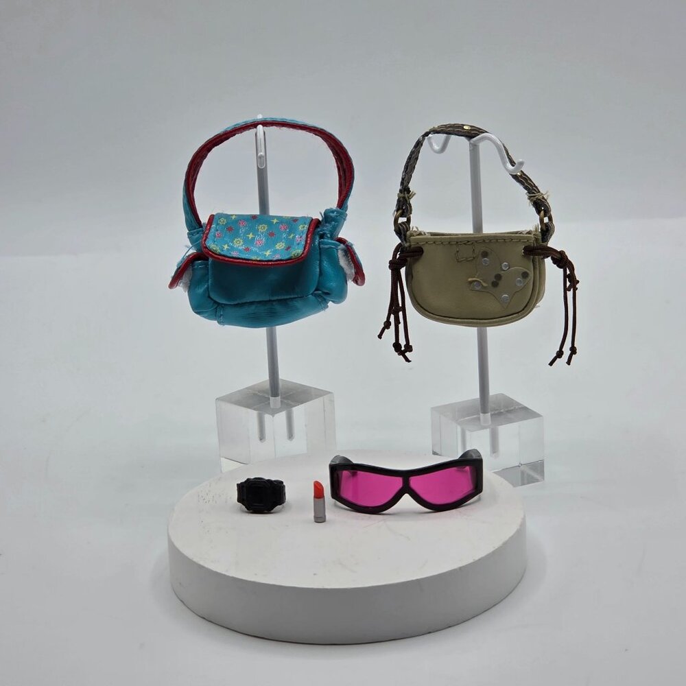 Bratz Babyz & 2001 Funk Out Sasha Purse Set With Accessories